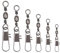 EuTengHao 250 Stück Lager Barrel Swivel Zubehör Edelstahl Korrosionsbeständigkeit (Größe 2,4,6,8,10,12, Gewicht 11,8-26,3 kg)