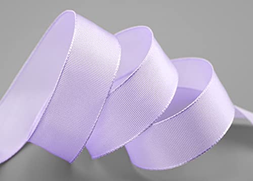 25 m x 25 mm Drahtkantenband LEO FLIEDER Lavendel Hell (111) Dekoband mit Drahtkanten einfarbig Geschenkband Stoffband Schleifenband Visco Draht aus nachwachsenden Rohstoffen biologisch abbaubar