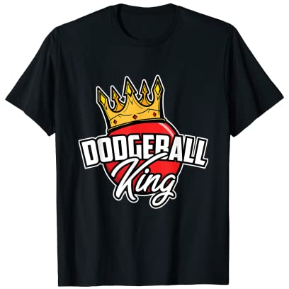 Dodgeball King I Dodgeball Player I Cool Dodgeball T-Shirt