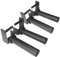 A2ZCARE Weight Plate Holder - Attachment Power Cage Rack for Power Rack - Weight Plates Storage Fit 2-inch Olympic Weight Plates (Weight Plate Holder for Rack 3x2 (Inch) - Four)