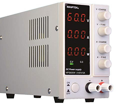 0-60V 5A Regelbares DC Labornetzgerät Labornetzteil Netzteil Netzgerät Trafo Digital Labornetzteil DC Stabilisiert 220V