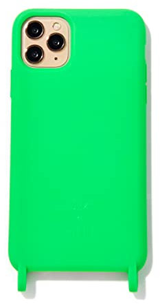 ETUUI Silk Hook Case Apple iPhone 13 mini in verde - custodia protettiva di alta qualità, custodia protettiva completa per smartphone