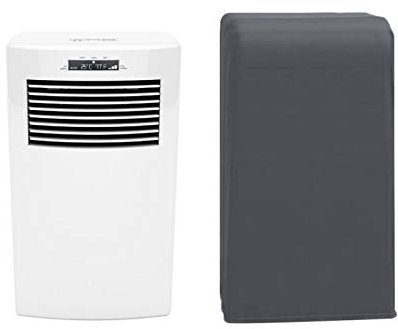 LINGJIONG Funda portátil para aire acondicionado, funda para aire acondicionado móvil Oxford 420D, impermeable, a polvo, cubierta portátil para aire acondicionado móvil interior, 40 x 46 x 75 cm