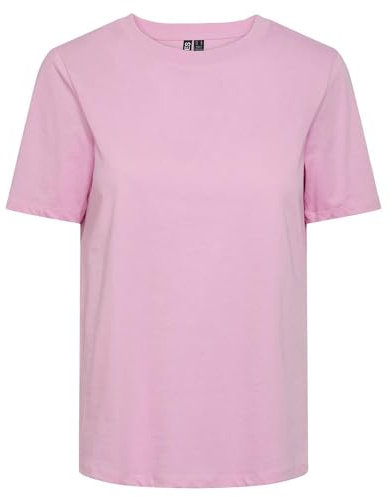PIECES Femme Pcria Solid Tee Noos BC T-Shirt, Lavande Pastel, XS EU