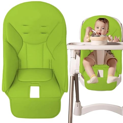 Baby Hochstuhl Kissenbezug - Hochstuhl Bezug | Sitzverkleinerer Für Hochstuhl | Esszimmerstuhl Sitzkissen | PU-Leder Hochstuhl Sitzauflage Ersatzbezug Für Peg Perego, Kosmic Jané, Baoneo, Siesta Zero3
