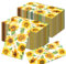 100 Stück Sonnenblumen-Papierservietten, Einweg-Servietten, Party-Servietten, Gästetücher, Hochzeitsservietten für Küche, Geburtstagsparty