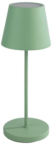 APS 17001 MERLE Kabellose USB-C Tischleuchte, Fartemperatur und Helligkeit einstellbar, spritzwasssergeschützt IP 54, inkl. Dockinstation und Fernbedienung