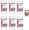 Borotalco, Deodorant Deo Stick Invisibile, ohne Alkohol,mit Talk des Barriereffekts, fängt und überträgt keine Laions, 48 ​​Stunden Wirksamkeit, 6x 40ml + Italian Gourmet polpa 400g