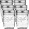 Ball Wide Mouth Glass Mason Jars with Lids and Bands, Used for Canning, Pickling, Juice, Jam, Jelly, Pint Size 16 Ounce (Pack of 6)