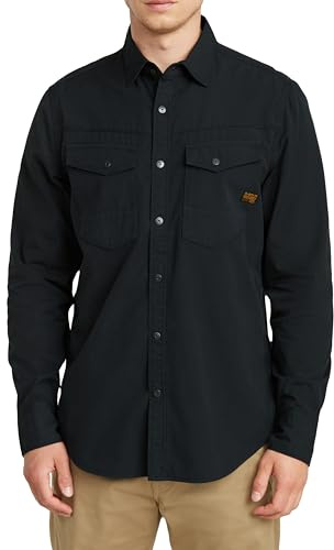 G-Star Herren Dakota Slim Hemd, Blau (Salute gd D25223-D385-D418), XS
