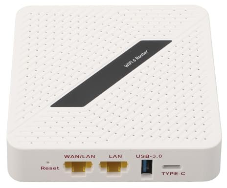 Bewinner AX1800 MU MIMO Wireless Gigabit Router Tragbarer Reiserouter für Gen2 Gen3 Dual Band 2,4G 5,8G Unterstützung für VPN Mash EP-RT2656 (EU-Stecker)