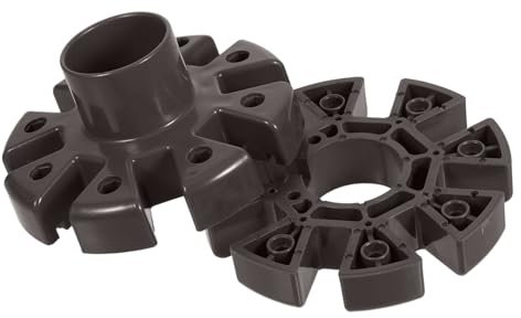 Yardwe Accesorios para Sombrillas Pieza De Repuesto De Paraguas Pieza De Repuesto para Sombrilla Placa De Manivela De Paraguas Piezas De Sombrilla De Playa Plato Paraguas Brown Páginas