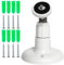 1pcs Adhesive Ring Camera Mount Wall Mount Without Drilling,Ring Stick Up Camera Mount,Ring Outdoor Camera Mount 360° Adjustable Bracket For Ring Surveillance Camera
