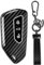 Autoschlüssel Hülle kompatibel mit VW Golf 8, Auto Schlüsselhülle 3-Tasten Auto Schlüssel Cover für VW ID3 ID4 E-Golf ab 12/2019 GTI GTE Clubsport, Schlüssel Hülle für Seat Leon MK 4 +Schlüsselanhänge