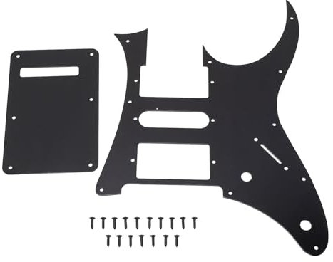 Sunicon E -Gitarren -Pickguard, Aluminiumlegierung Humbucker Gitarre Pickguard Kratzplatte