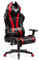 Diablo Chairs X-Horn 2.0 Kleiner Schreibtischstuhl ergonomischer Stuhl mit Lendenkissen und Memory-Kopfstütze Öko-Leder HDS verstellbare Armlehnen Tilttech 65 x 35,5 x 121 cm Schwarz-Rot