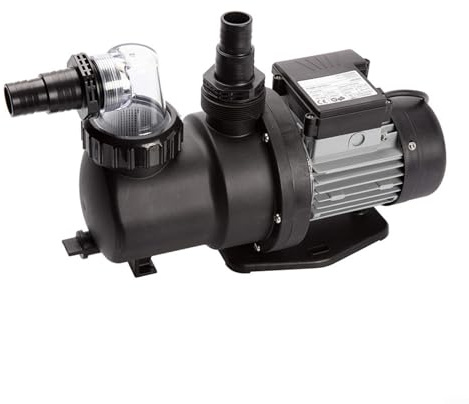 HOHOVYVY SPS100 Pool Pump, 1 HP Strong Above Pump for Swimming Pools with Timer 9.5 m³/h
