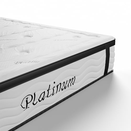 Prime Mattress -Platinum 3500 Gel Pocket, 13.5-Inch Depth, Pillow Top Memory Foam, Temperature Regulation, Luxury Comfort (Double)