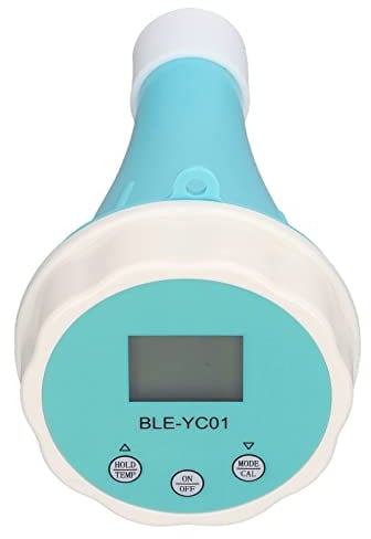 Odorkle Pool-Wassertester, 6-in-1-Smart-Wasserqualitätsmonitor für PH, CL, EC, TDS, ORP, Temperatur mit Großem LCD-Bildschirm für Schwimmbäder und Trinkwasser