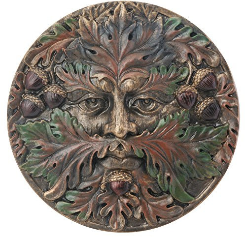 Greenman Plaque-Fall - Collectible Figurine Statue Sculpture Figure by Summit