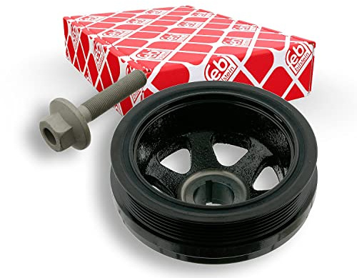 febi bilstein 33558 Riemenscheibe (entkoppelt) für Kurbelwelle, mit Schraube, 1 Stück