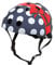 hornit Kinderhelm Fahrradhelm für Mädchen und Jungs Herren und Damen - Komplett einstellbar - LED Rücklicht - Für Fahrrad, BMX, Go-Kart, Scooter oder Skateboard - (Small, Polka Dot)