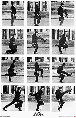 Monty Python: Ministry of silly Walks | US Import Filmplakat, Poster [55,5 x 86,5 cm]