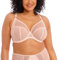 Elomi Women's Matilda Unlined Plunge Underwire Bra with J-Hook, Sheer, Pearl Blush, 38F