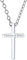 Richsteel personalisierte Kreuz Collier aus Edelstahl kette mit kreuz anhänger herren kette mit Anhänger Kreuz mit Schmuckbox für Männer