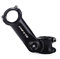 Attacco manubrio regolabile bici ± 60° o inferiore, WASAGA 120mm aumento forcella forcella prolunga manubrio adattatore morsetto salita MTB marcia fissa (31.8mm x 120mm)