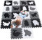 MQIAOHAM® 18 Stücke Baby puzzelmatten für Babys spielmatte Kinder puzzlematte Teppich Tier G301018-P051HBH