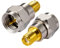 Vecys SMA Anschluss Adapter SMA Buchse auf F Type Stecker Koaxialkabel Stecker Gerader Adapter für FM-Radio DAB-Antenne WiFi-Antenne CATV-TV-Antenne Antennennetzwerkmodems (2 Stück)