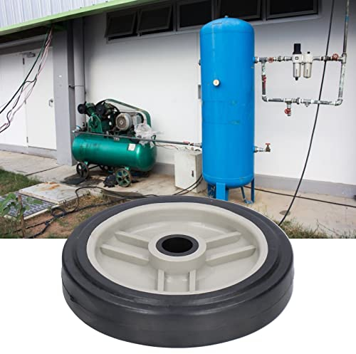 Ruote per Compressore D'aria Da 4 Pollici, Ruote Piroettanti con Cuscinetti in ABS, Ruote per Carichi Pesanti Con Cuscinetti, facili da spostare per Compressori D'aria E Industriali