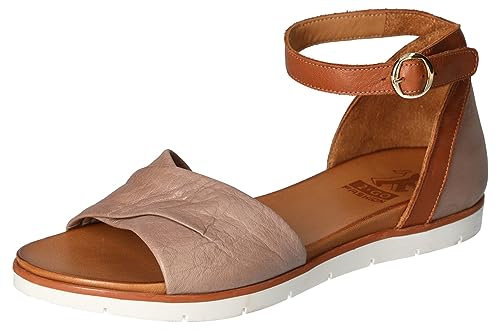 2Go Fashion Damen 8068-802-318 Sandale, Taupe, 41 EU