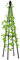 Fulenyi Obélisque Jardin Haut pour Plant_ES Grimpantes Treillis d'Obélisque Tour Jardin Support d'escalade Pot Antirouille pour Fleurs d'Intérieur d'Extérieur Légumes Fruits Vignes