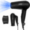 Aigostar Ionischer Haartrockner, Reisehaartrockner mit klappbarem Griff, 2 Geschwindigkeiten und 3 Temperatureinstellungen, 2400 W