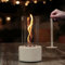 Brasero de table de qualité supérieure pour intérieur et extérieur, décoration de balcon – Brasero de table pour rassemblements – Jusqu'à 2,5 h de combustion sûre – Petit brasero tornade comme cadeau