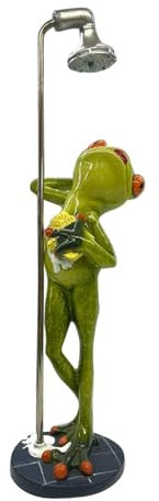 Gartenfrosch, Outdoor-Frosch- - Badende Froschfiguren Gartenstatuen | Terrassen-Frosch-Statue, Outdoor-Dekoration, Frosch-Skulptur, lustige Blumentopf-Dekorationen für Rasen im Freien, Vorgarten