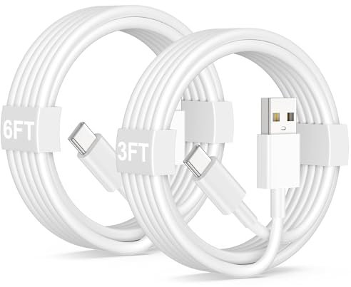 Cable Carplay para iPhone 16 15 Coche,1M+2M Cable USB a USB C para Apple Carplay y Android Auto, Cord USB C Carga Rapida para iPhone 16 15 Pro Max,iPad Air,iPad mini,Tipo C Android Auto C Cord