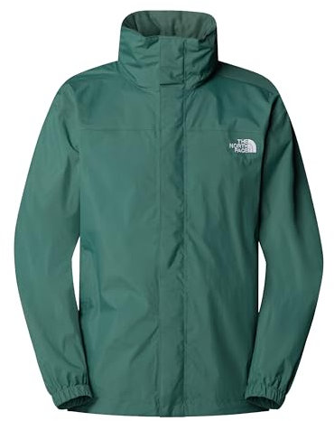 THE NORTH FACE - Resolve Jacket - Giacca da trekking impermeabile e traspirante da uomo - Duck Green, XL