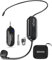QEEKADA Microphone sans Fil, 2.4G Wireless Microphone Headset,Transmission sans Fil de 50m,Micro Casque sans Fil pour Guide Touristique/Enseignement Discours