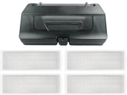 Réservoir D'eau Et Bac À Poussière 2 En 1 Compatible Avec Les Aspirateurs Robots Xiaomi Mi Mop Pro/Mop P/Mop 2S, Compatible Avec Les Modèles Xiaomi S10, S12, T12, B106GL, V2 SE, STYJ02YM(Set B)