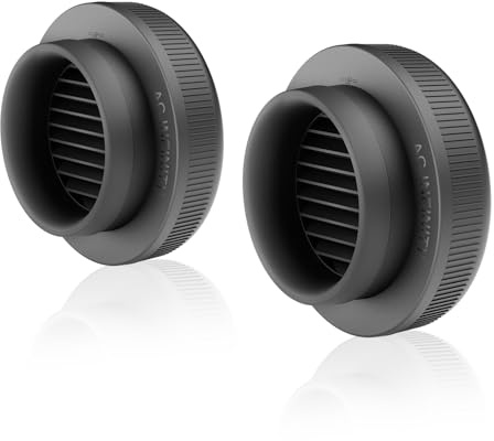 AC Infinity Grow-Zelt-Luftkanal-Belüfter 2er-Pack Lichtblockierende Twist-