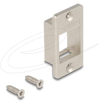 DELOCK Keystone Halterung für Gehäuse konisch