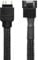 CRJ 4-Pin RGB Lighting Adapter Cable for NZXT Fans - 12-inch (30cm), Black Sleeved - Connect 4-Pin RGB NZXT Fans to Standard 3-Pin ARGB Headers
