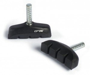 XLC Cantilever Bremsschuhe BS-C01 4er Set 53 mm schwarz Bremsschuh