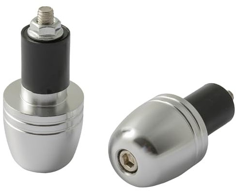 A-pro Lenkergewicht Lenkerende Lenkergriffe Quad Roller Universal 13 & 17mm Chrome