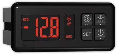 Termostato digital AKO-D14112-50°/+99° | AKO 12V-24V C/descar. 1 Rele conmutado (NTC)