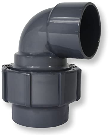 Paradies Pool Flexfit Winkel 90°, Ø 50mm Klemm x Ø 50 Klebemuffe
