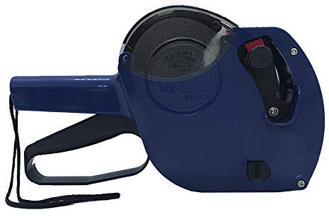 MOTEX Original Preisauszeichner MX-2612 New - Profi - Euro (1-zeilig, 7-stellig für 26 x 12 mm Etiketten) sofort einsatzbereit - blau